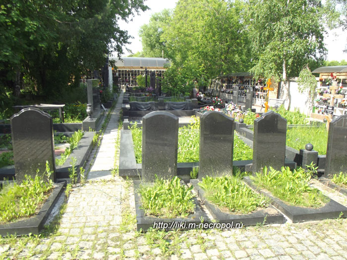 фотография от 4.6.2013 г. Кунцевское кладбище, г. Москва.