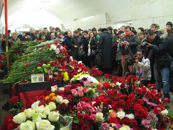 30 марта 2010 г. На. ст. метро Лубянка